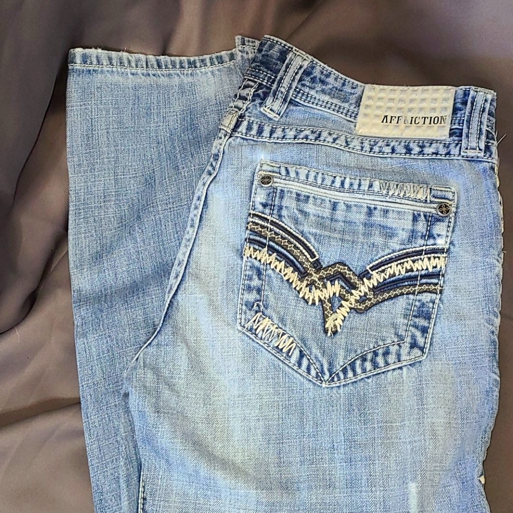 Mens Affliction jeans 32L